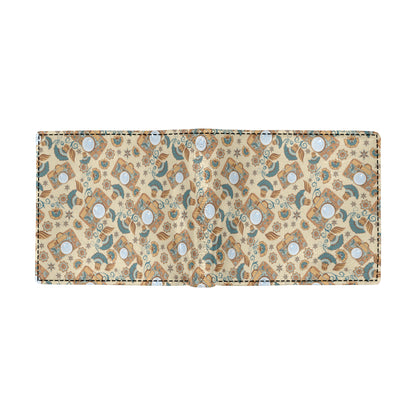 Camera Pattern Print Design 05 Men's ID Card Wallet