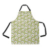 Daisy Pattern Print Design DS06 Apron with Pocket