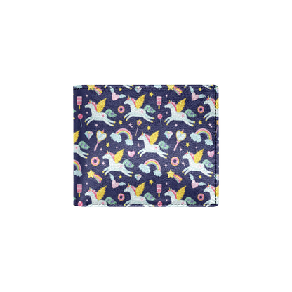 Pegasus Pattern Print Design 05 Men's ID Card Wallet
