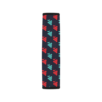 Grape Pattern Print Design GP07 Car Seat Belt Cover