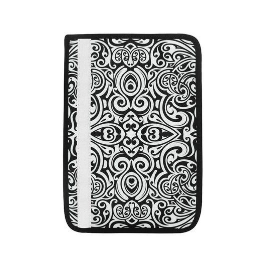 Polynesian Tattoo Pattern Car Seat Belt Cover