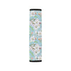 Apple blossom Pattern Print Design AB06 Car Seat Belt Cover