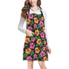 Hibiscus Pattern Print Design HB029 Apron with Pocket