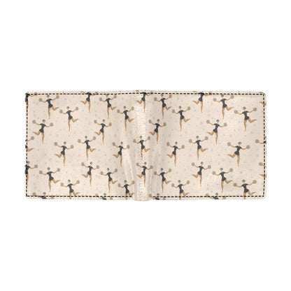 Cheerleader Pattern Print Design 03 Men's ID Card Wallet