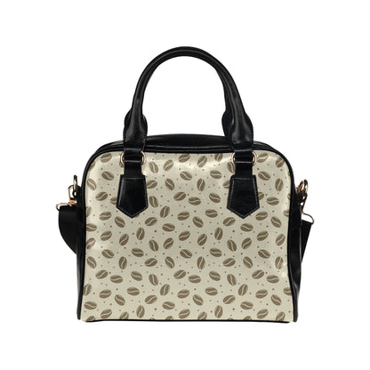 Coffee Pattern Print Design 02 Shoulder Handbag
