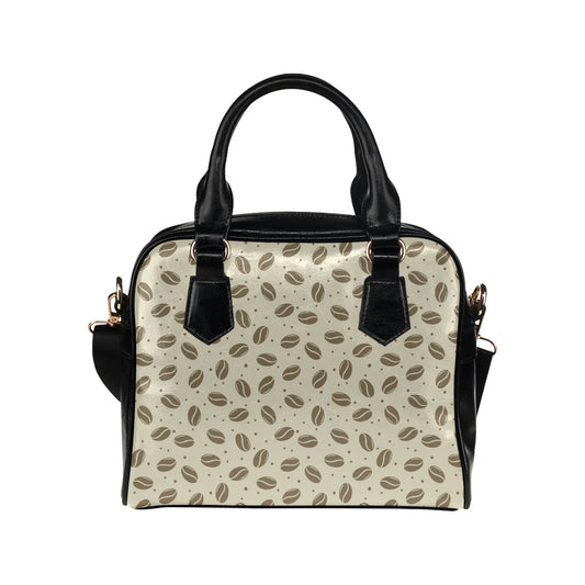 Coffee Pattern Print Design 02 Shoulder Handbag