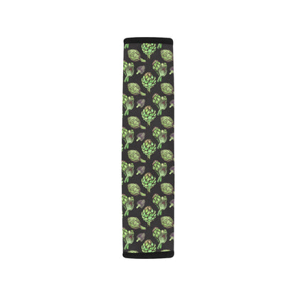Artichoke Pattern Print Design 02 Car Seat Belt Cover