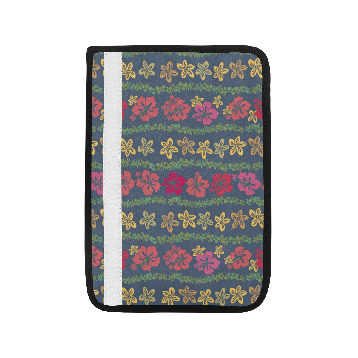 Hawaiian Themed Pattern Print Design H018 Car Seat Belt Cover