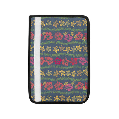 Hawaiian Themed Pattern Print Design H018 Car Seat Belt Cover