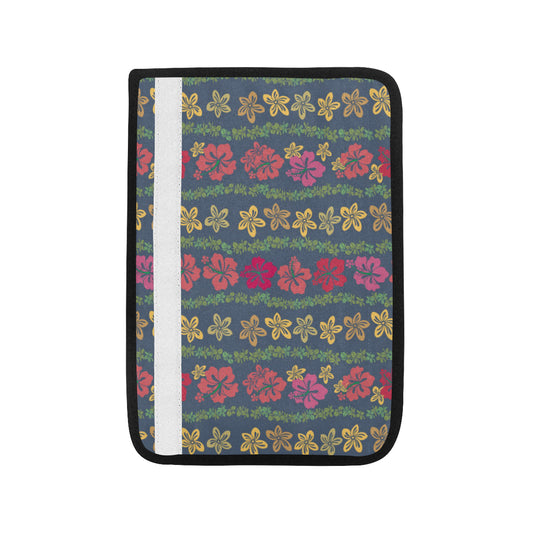 Hawaiian Themed Pattern Print Design H018 Car Seat Belt Cover