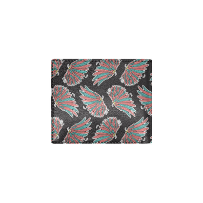Angel Wings Pattern Print Design 05 Men's ID Card Wallet