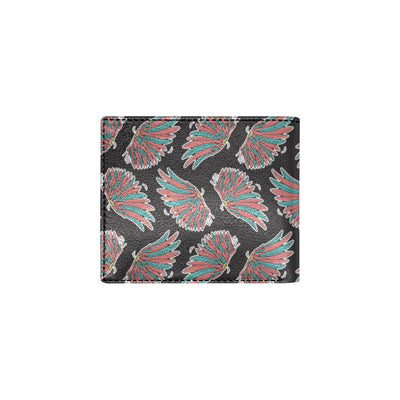 Angel Wings Pattern Print Design 05 Men's ID Card Wallet