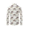 Sea Turtle Pattern Print Design T07 Men's Long Sleeve Shirt