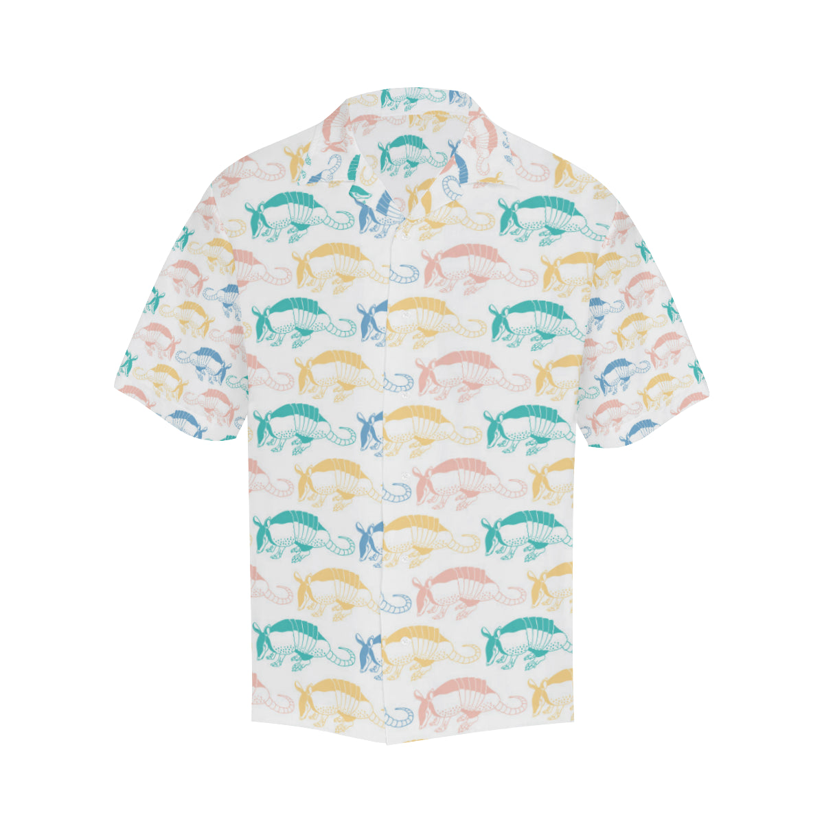 Armadillo Pattern Print Design 05 Men's Hawaiian Shirt