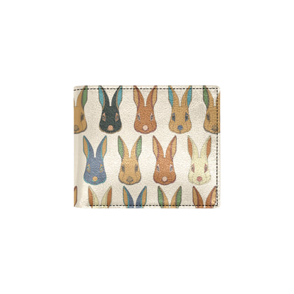 Rabbit Pattern Print Design RB04 Men's ID Card Wallet