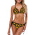 Sunflower Pattern Print Design SF09 Bikini