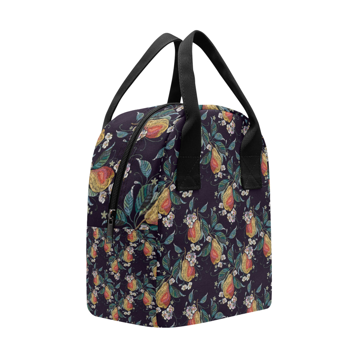 Pear Pattern Print Design PE02 Insulated Lunch Bag