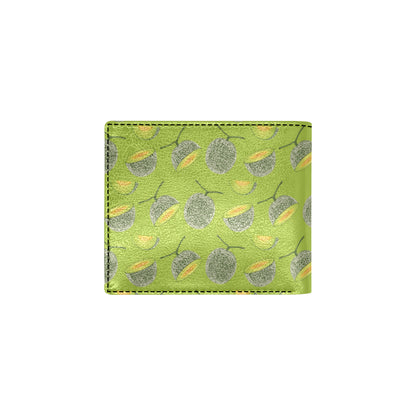 Cantaloupe Pattern Print Design 03 Men's ID Card Wallet