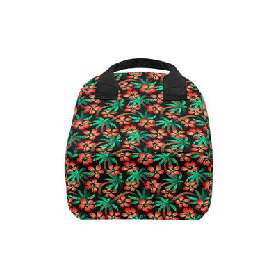 Hawaiian Themed Pattern Print Design H022 Insulated Lunch Bag