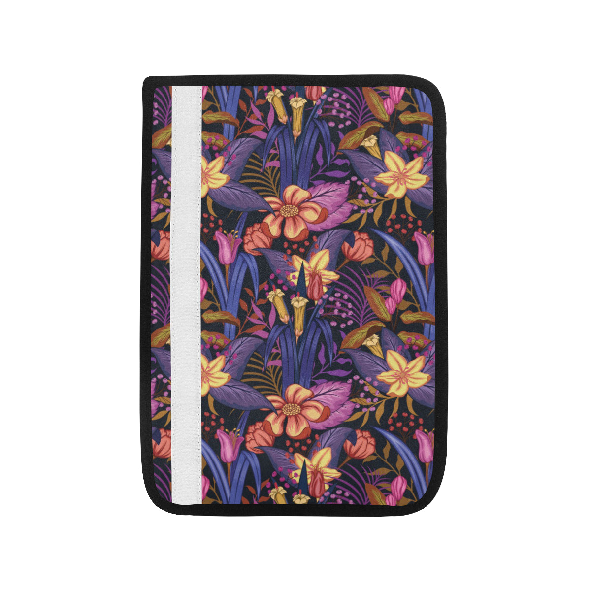 Lily Pattern Print Design LY016 Car Seat Belt Cover