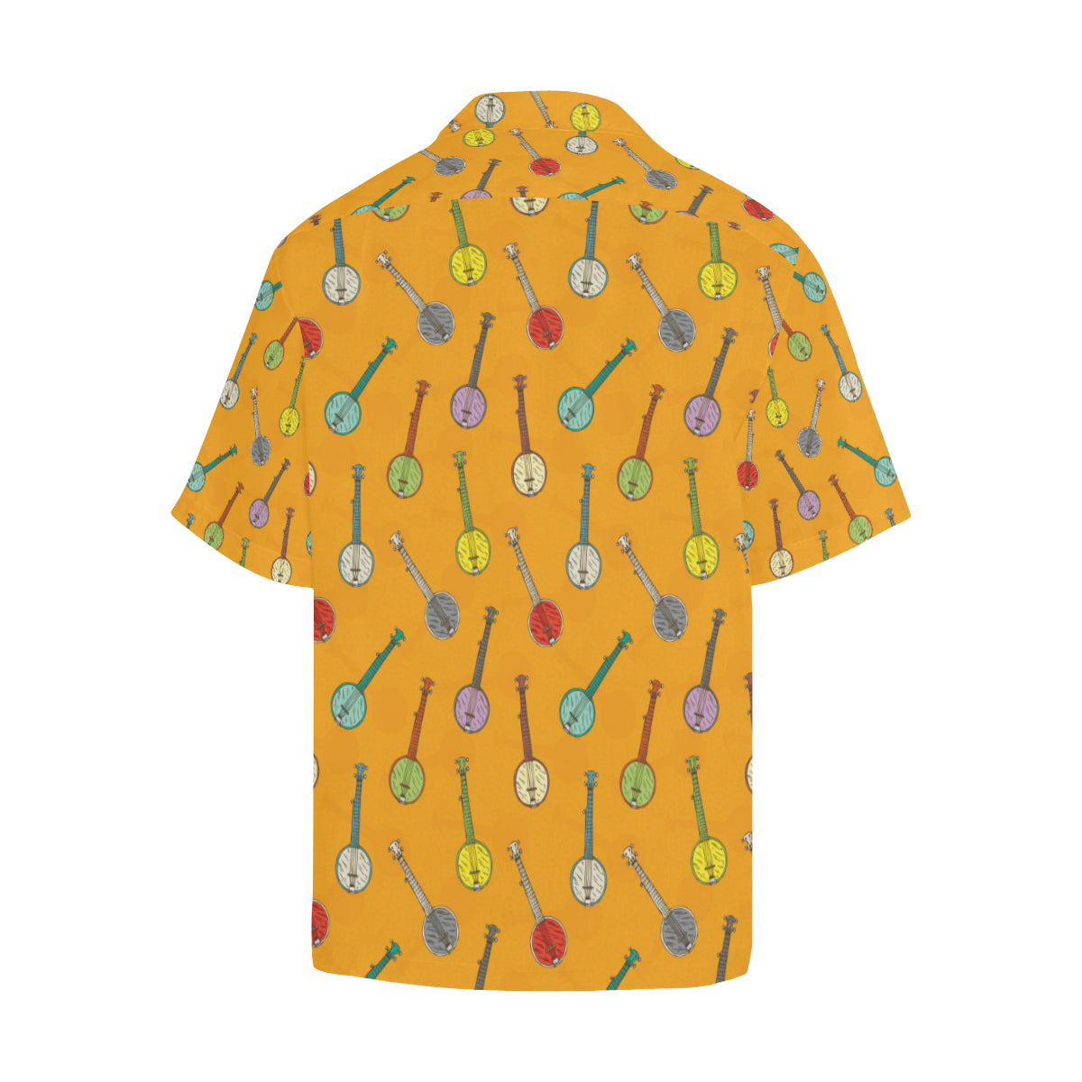 Banjo Pattern Print Design 02 Men's Hawaiian Shirt