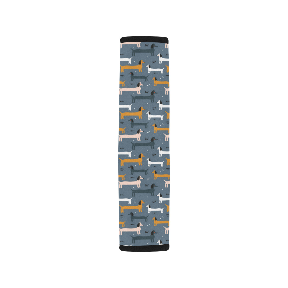 Dachshund Pattern Print Design 012 Car Seat Belt Cover