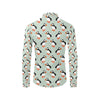 Puffin Pattern Print Design A03 Men's Long Sleeve Shirt