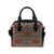 Aboriginal Pattern Print Design 01 Shoulder Handbag