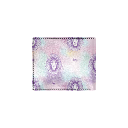 Leo Pattern Print Design 03 Men's ID Card Wallet