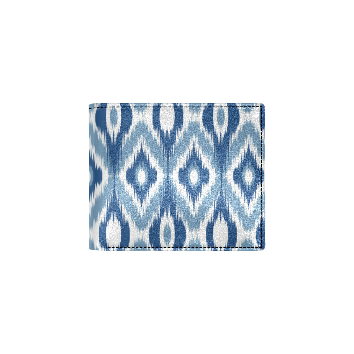 Ikat Pattern Print Design 03 Men's ID Card Wallet