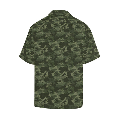 Army Camouflage Pattern Print Design 02 Men's Hawaiian Shirt