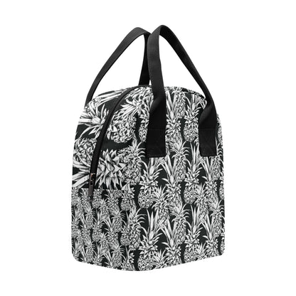 Pineapple Pattern Print Design PP08 Insulated Lunch Bag