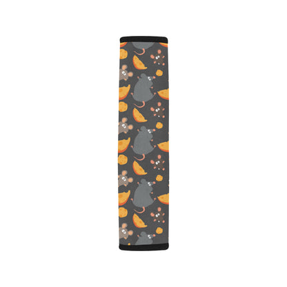 Rat Pattern Print Design 04 Car Seat Belt Cover