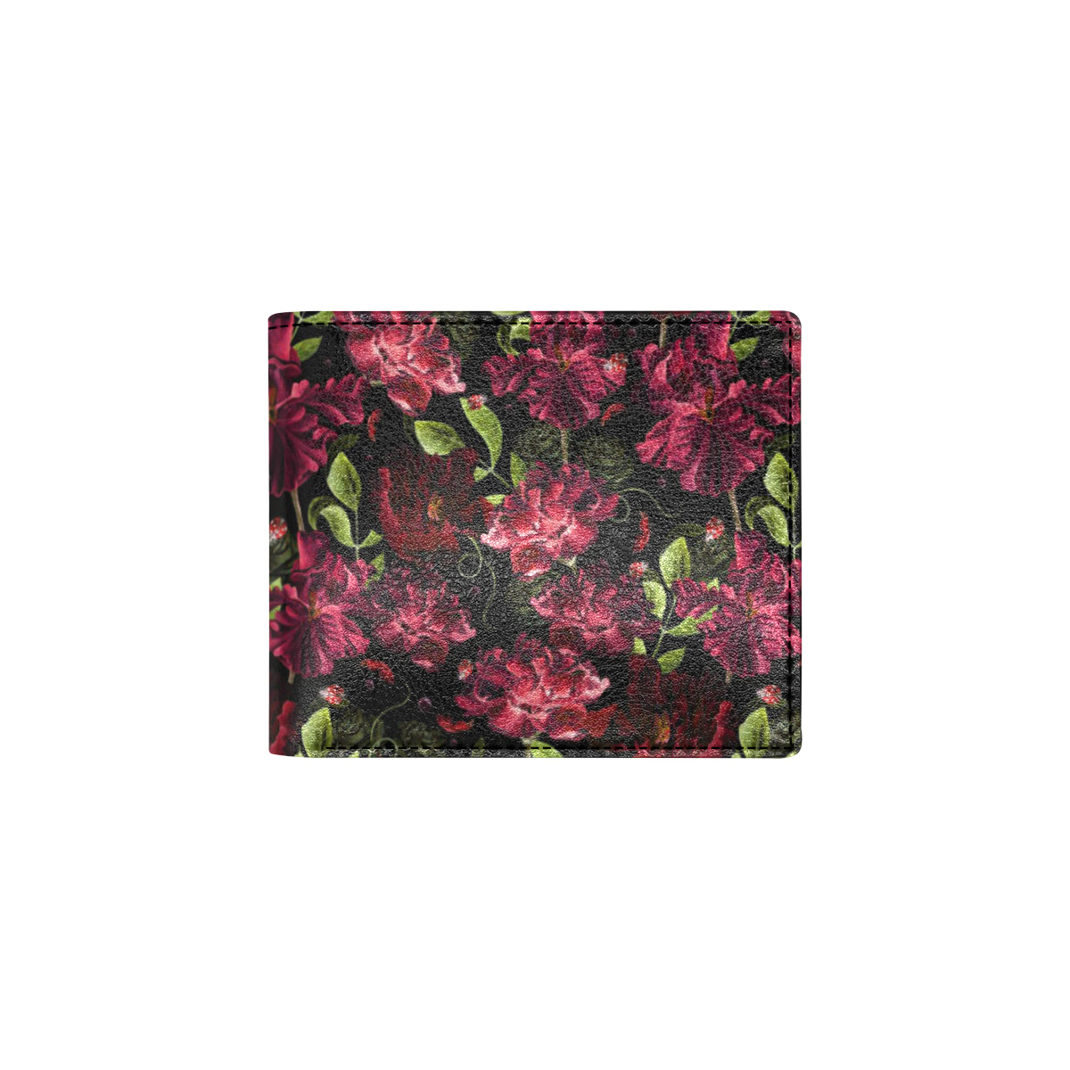 Iris Pattern Print Design IR03 Men's ID Card Wallet
