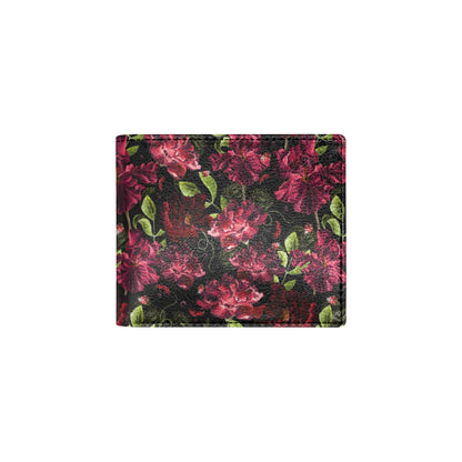 Iris Pattern Print Design IR03 Men's ID Card Wallet