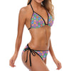 Easter Eggs Pattern Print Design RB010 Bikini