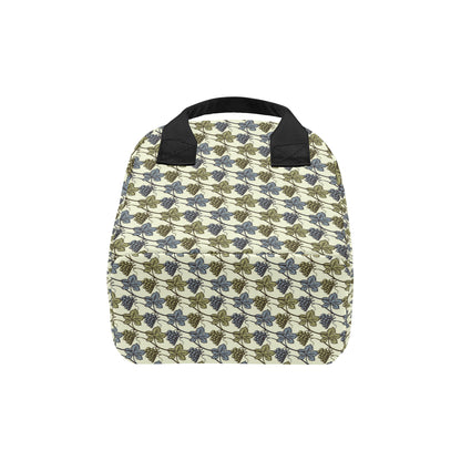 Grape Pattern Print Design GP03 Insulated Lunch Bag