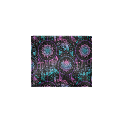 Dream catcher boho mandala Men's ID Card Wallet