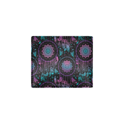 Dream catcher boho mandala Men's ID Card Wallet