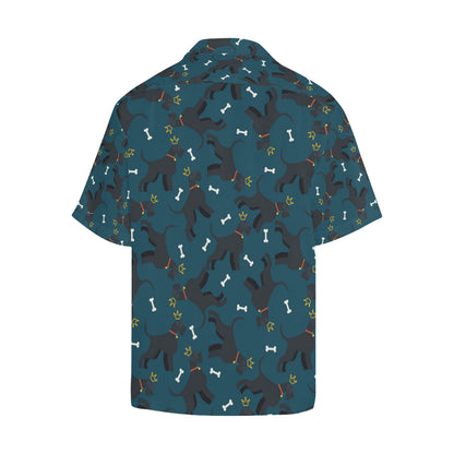 Schnauzers Pattern Print Design A04 Men's Hawaiian Shirt