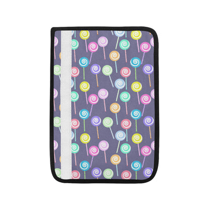 Lollipop Pattern Print Design LL03 Car Seat Belt Cover