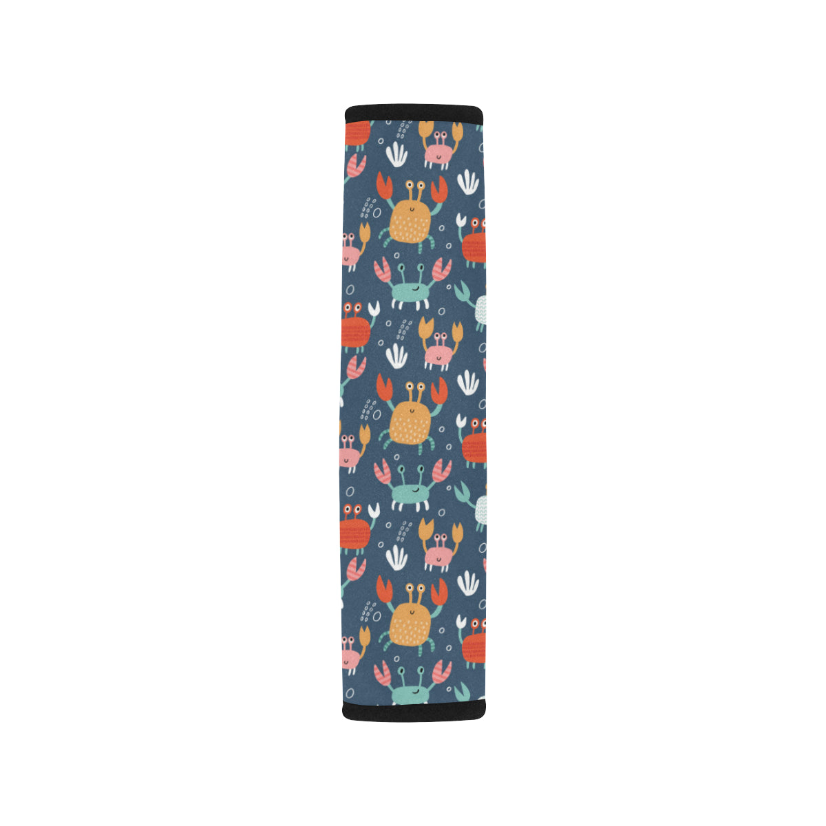 Crab Pattern Print Design 05 Car Seat Belt Cover