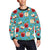 Apple Pattern Print Design AP012 Men Long Sleeve Sweatshirt