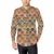 Mandala Mosaic Themed Design Print Men's Long Sleeve Shirt