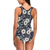 Anemone Pattern Print Design AM01 Women Swimsuit