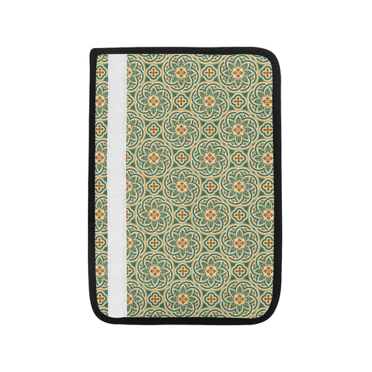 Cross Pattern Print Design 01 Car Seat Belt Cover