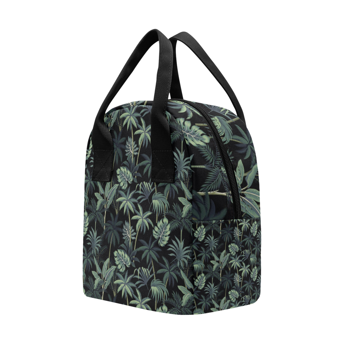 Rainforest Pattern Print Design RF02 Insulated Lunch Bag