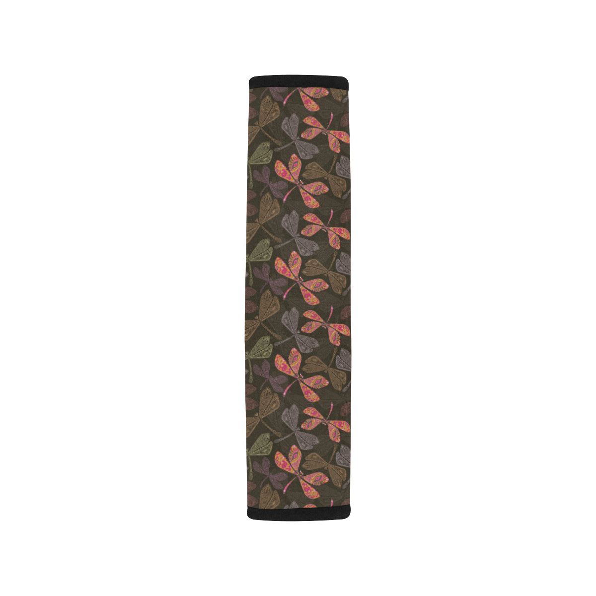 Dragonfly Pattern Print Design 02 Car Seat Belt Cover