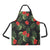 Red Hibiscus Tropical Apron with Pocket