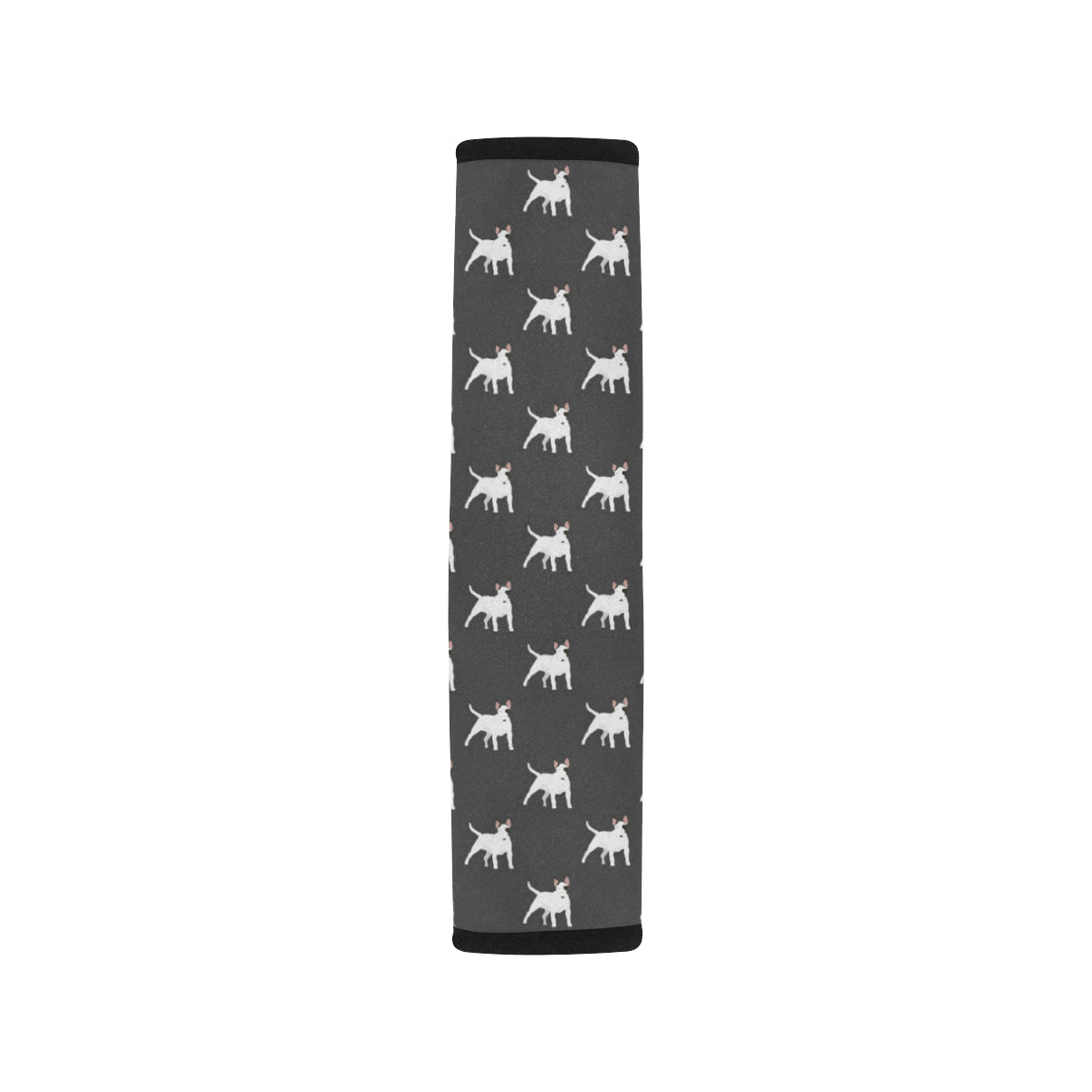 Bull Terriers Pattern Print Design 02 Car Seat Belt Cover